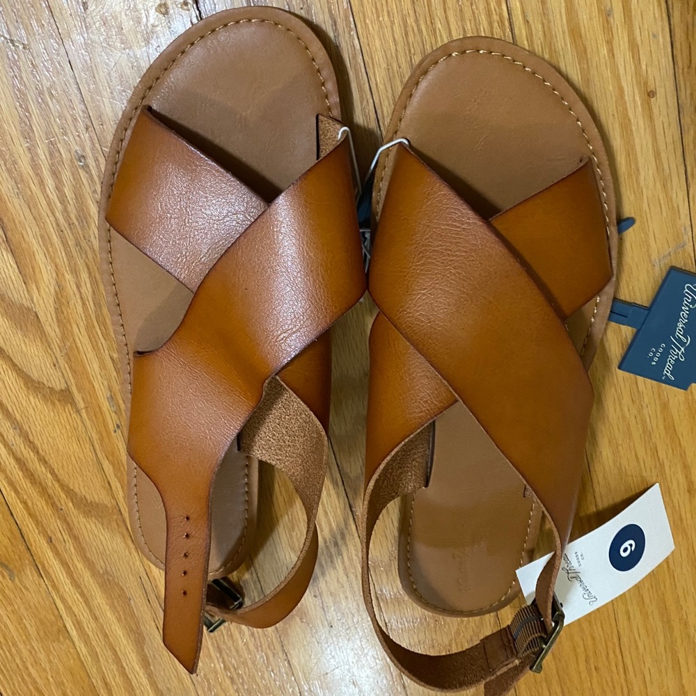 NWT Leather Sandals